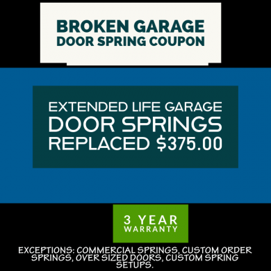 Spring Repair Coupon Michigan