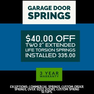 Spring Repair Coupon Michigan